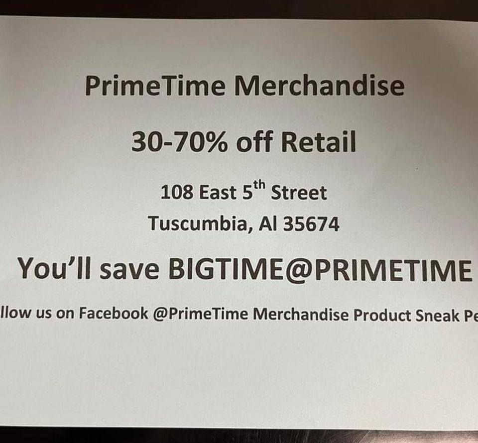 PrimeTime Merchandise