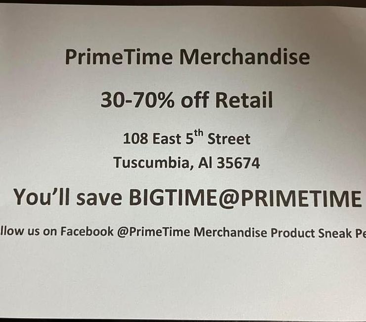 PrimeTime Merchandise