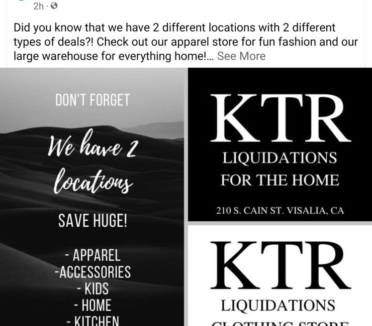 KTR LIQUIDATIONS