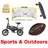 5 Pallets of Sports Equipment, Bags/Luggage & More, 2,261 Units, Ext. Retail $51,473, by Champion & More, Indianapolis, IN