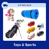 Fast Shipping - 4 Pallets of Amazon-Owned Toys & Sports by LEGO, Melissa & Doug & More