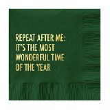 1 Pallet of Pretty Alright Goods 20ct 'Most Wonderful Time Of The Year' Cocktail Napkins, 1,200 Units, Ext. Retail $6,108, Upper Marlboro, MD