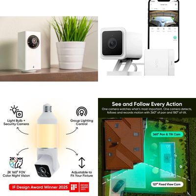 1 Parcel Box - 138 Pcs - Security & Surveillance - Mixed Conditions - Wyze