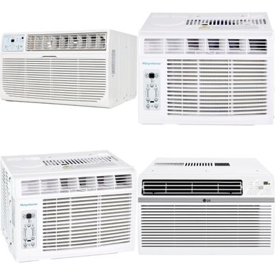 1 Pallet - 10 Pcs - Air Conditioners - Damaged / Missing Parts / Tested NOT WORKING - LG, Keystone, Panasonic, TCL