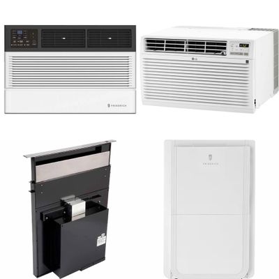 Truckload 24 Pallets - 221 Pcs - Air Conditioners, Humidifiers / De-Humidifiers, Microwaves, LED & LCD - Damaged / Missing Parts / Tested NOT WORKING - LG, WHIRLPOOL, Keystone, Frigidaire