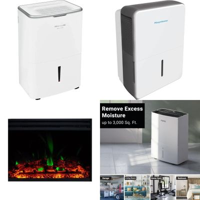 1 Pallet - 20 Pcs - Fans, Humidifiers / De-Humidifiers, Fireplaces - Mixed Conditions - Major Retailer