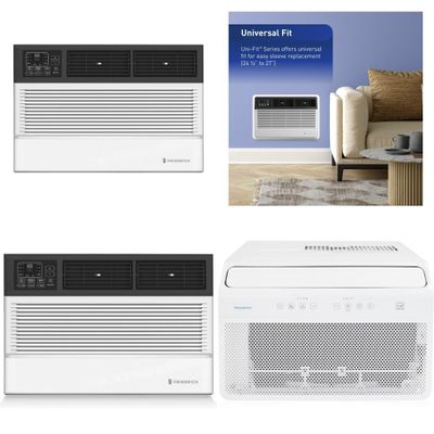1 Pallet - 9 Pcs - Air Conditioners - Damaged / Missing Parts / Tested NOT WORKING - Friedrich, LG, Keystone, Panasonic
