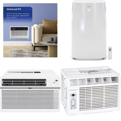 1 Pallet - 8 Pcs - Air Conditioners - Mixed Conditions