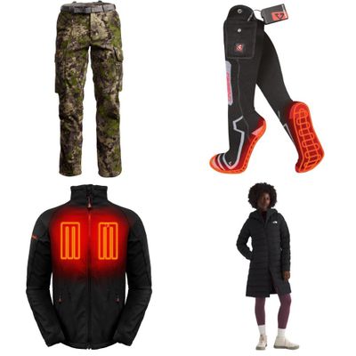 1 Pallet - 526 Pcs - Fishing & Wildlife, T-Shirts, Polos, Sweaters, Jackets & Outerwear, Kitchen & Dining - Mixed Conditions - Outdoor Retailer