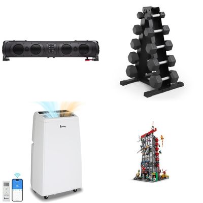 1 Pallet - 22 Pcs - Ovens / Ranges, Bedroom, Office, Home Theatre In a Box - Untested Customer Returns - Walmart