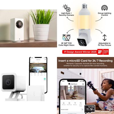 1 Parcel Box - 145 Pcs - Security & Surveillance, Hardware - Mixed Conditions - Wyze