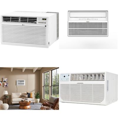 1 Pallet - 11 Pcs - Air Conditioners - Damaged / Missing Parts / Tested NOT WORKING - Keystone, Frigidaire, WHIRLPOOL, LG Electronics