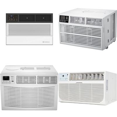 1 Pallet - 9 Pcs - Air Conditioners - Damaged / Missing Parts / Tested NOT WORKING - Friedrich, Amana, Keystone, LG