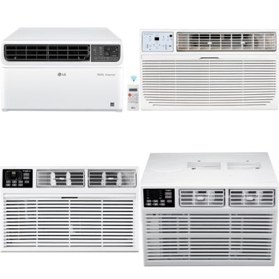 1 Pallet - 7 Pcs - Air Conditioners - Damaged / Missing Parts / Tested NOT WORKING - WHIRLPOOL, MC Appliance, LG, Frigidaire