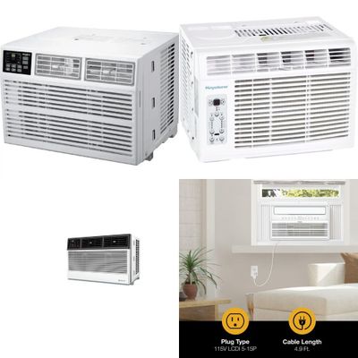 1 Pallet - 8 Pcs - Air Conditioners - Damaged / Missing Parts / Tested NOT WORKING - WHIRLPOOL, Panasonic, Friedrich, Keystone