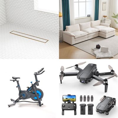 1 Pallet - 31 Pcs - Kitchen & Dining, Hardware, Exercise & Fitness, Drones & Quadcopters Vehicles - Untested Customer Returns - Walmart