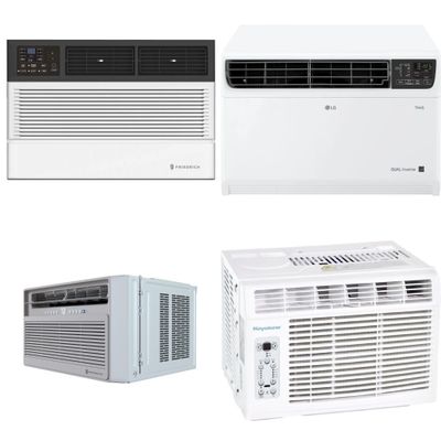 1 Pallet - 8 Pcs - Air Conditioners - Damaged / Missing Parts / Tested NOT WORKING - Friedrich, Keystone, LG, TCL