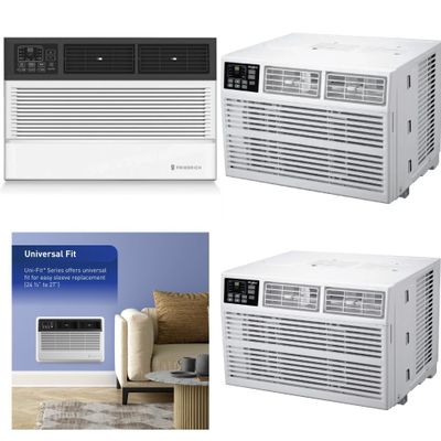 6 Pallets - 46 Pcs - Air Conditioners, Refrigerators, Bar Refrigerators & Water Coolers - Damaged / Missing Parts / Tested NOT WORKING - Keystone, WHIRLPOOL, LG, Friedrich