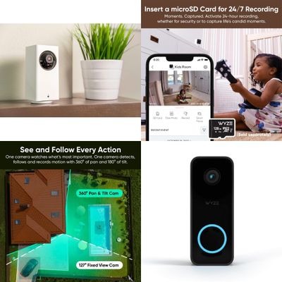 1 Parcel Box - 168 Pcs - Security & Surveillance, Home Security & Safety - Mixed Conditions - Wyze