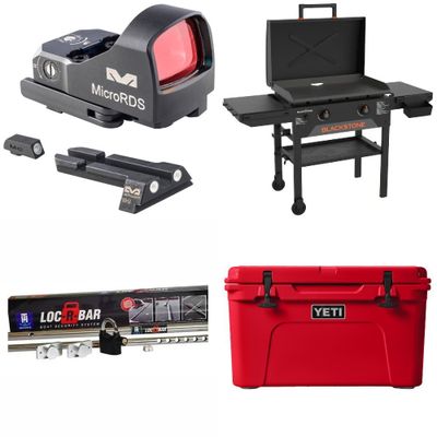 1 Pallet - 127 Pcs - Mens, Camping & Hiking, Fishing & Wildlife, Shooting - Mixed Conditions - Outdoor Retailer