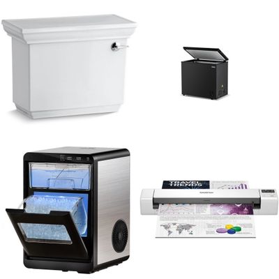1 Pallet - 19 Pcs - Ice Makers, Vacuums, Freezers, Kitchen & Bath Fixtures - Brand New - Walmart