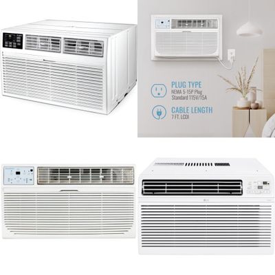 1 Pallet - 10 Pcs - Air Conditioners, Storage & Organization - Damaged / Missing Parts / Tested NOT WORKING - Keystone, LG, Rsi Home Products, Frigidaire