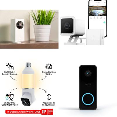 1 Parcel Box - 130 Pcs - Security & Surveillance, Home Security & Safety - Mixed Conditions - Wyze