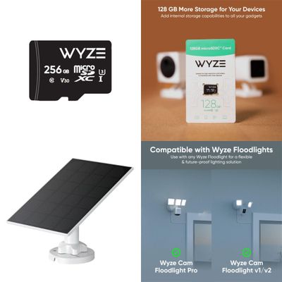 1 Parcel Box - 199 Pcs - Accessories, Security & Surveillance - Mixed Conditions - Wyze
