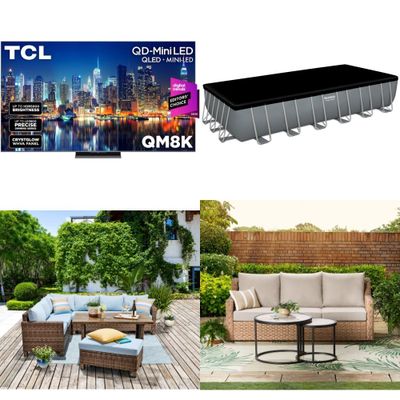 Truckload 24 Pallets - 208 Pcs - Outdoor Play, Kids, Unsorted, Patio- NEW AND NDB GENERAL MERCHANDISE