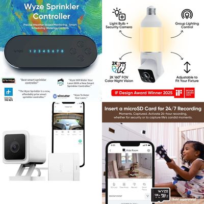 1 Parcel Box - 104 Pcs - Security & Surveillance, Home Security & Safety - Mixed Conditions - Wyze