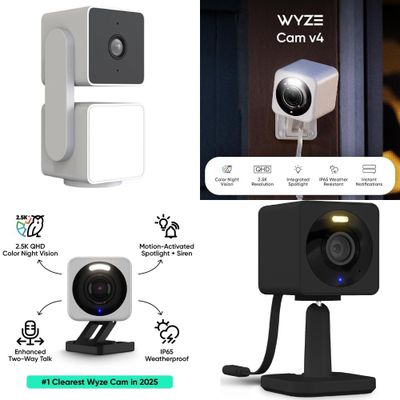 1 Parcel Box - 28 Pcs - Home Security & Safety - Mixed Conditions - Wyze