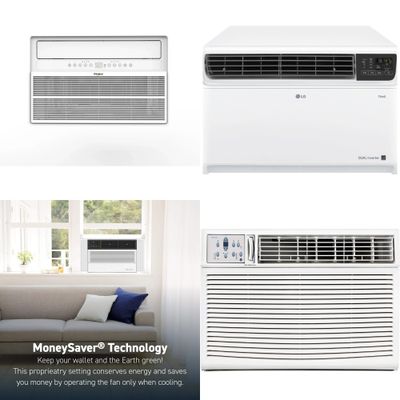 1 Pallet - 8 Pcs - Air Conditioners - Damaged / Missing Parts / Tested NOT WORKING - Keystone, WHIRLPOOL, LG, LG ELECTRONICS USA INC