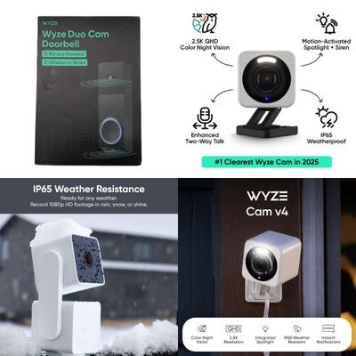 1 Parcel Box - 22 Pcs - Security & Surveillance, Home Security & Safety - Mixed Conditions - Wyze
