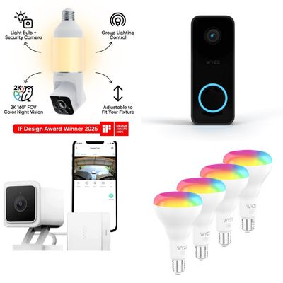 1 Parcel Box - 138 Pcs - Security & Surveillance, Home Security & Safety - Mixed Conditions - Wyze