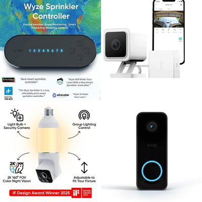 1 Parcel Box - 95 Pcs - Security & Surveillance - Mixed Conditions - Wyze