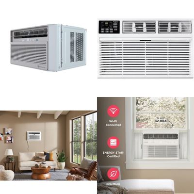 1 Pallet - 10 Pcs - Air Conditioners - Damaged / Missing Parts / Tested NOT WORKING - Frigidaire, LG, Panasonic, Midea