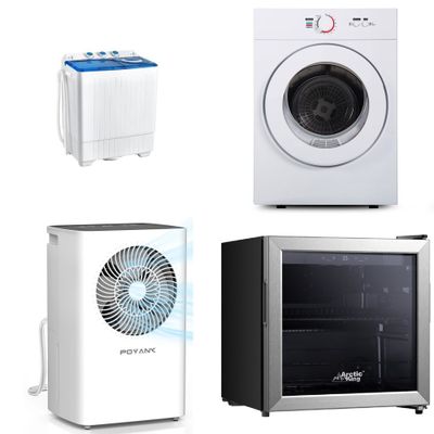 1 Pallet - 10 Pcs - Laundry, Humidifiers / De-Humidifiers - Brand New - Walmart