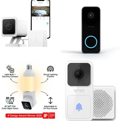 1 Parcel Box - 101 Pcs - Security & Surveillance - Mixed Conditions - Wyze