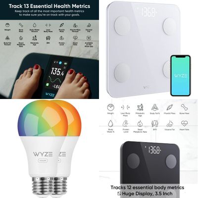 1 Parcel Box - 55 Pcs - Smart, Home Automation - Mixed Conditions - Wyze