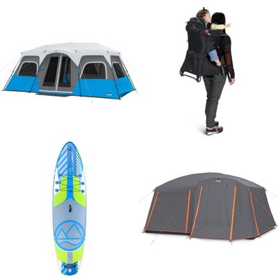 1 Pallet - 40 Pcs - Camping & Hiking, Mens, Fishing & Wildlife, Shooting - Mixed Conditions - Outdoor Retailer