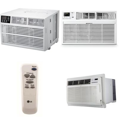 1 Pallet - 9 Pcs - Air Conditioners, Microwaves - Damaged / Missing Parts / Tested NOT WORKING - LG, MAGIC CHEF, WHIRLPOOL, TCL
