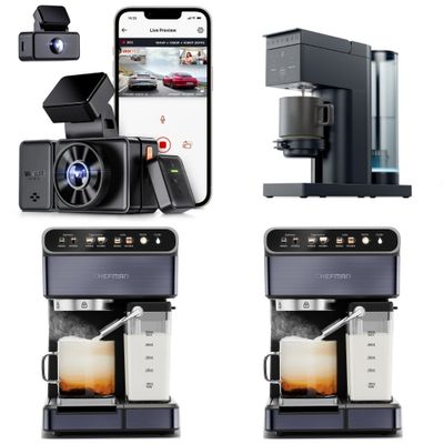 1 Pallet - 39 Pcs - Kettles & Ice Tea Makers, Deep Fryers, Single Cup Brewers - Untested Customer Returns - Walmart