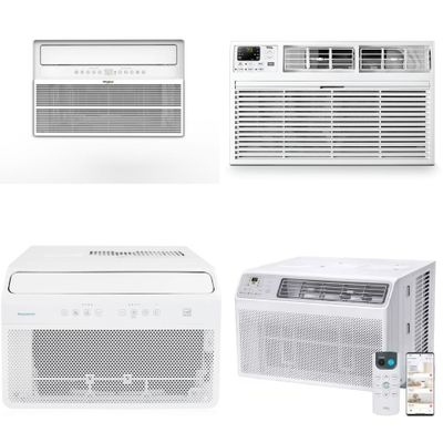 1 Pallet - 9 Pcs - Air Conditioners - Damaged / Missing Parts / Tested NOT WORKING - TCL, Panasonic, LG, Keystone