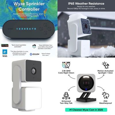 1 Parcel Box - 28 Pcs - Home Security & Safety, Security & Surveillance - Mixed Conditions - Wyze