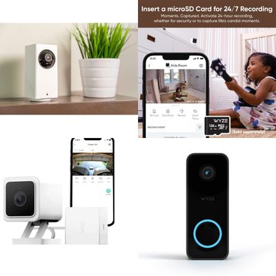 1 Parcel Box - 195 Pcs - Security & Surveillance, Home Security & Safety - Mixed Conditions - Wyze