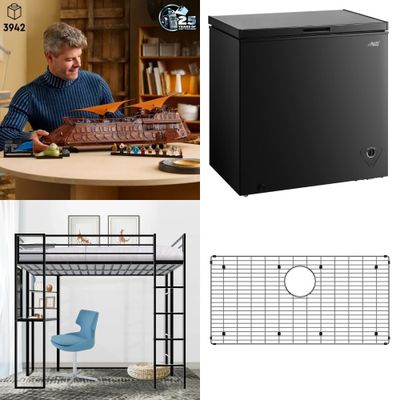 1 Pallet - 24 Pcs - Bedroom, Kitchen & Dining, Boardgames, Puzzles & Building Blocks, Heaters - Untested Customer Returns - Walmart