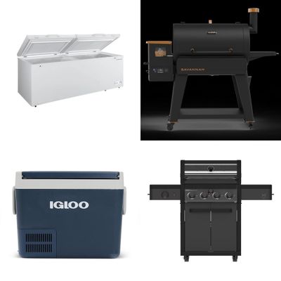 Truckload - 22 Pallets - 210 Pcs - Grills & Outdoor Cooking, Camping & Hiking, Refrigerators, Kitchen & Dining - Untested Customer Returns - Walmart