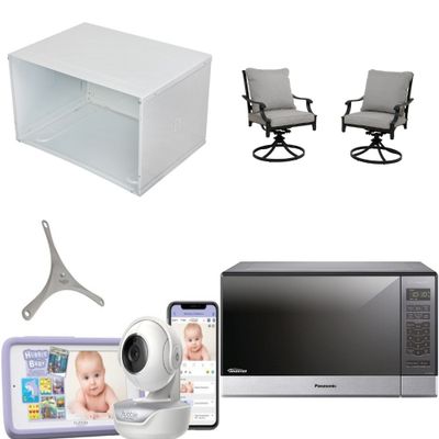 1 Pallet - 32 Pcs - Accessories, Chairs, Kitchen & Dining, Unsorted - Untested Customer Returns - Keystone, Playseat, Coleman, Panasonic