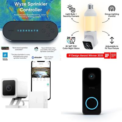 1 Parcel Box - 97 Pcs - Security & Surveillance, Home Security & Safety - Mixed Conditions - Wyze