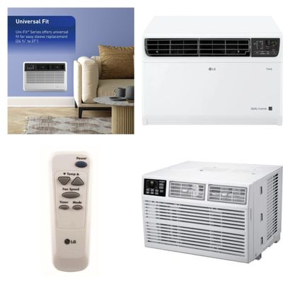 1 Pallet - 8 Pcs - Air Conditioners- DEFECTIVE/AS-IS RETURNS - Walmart
